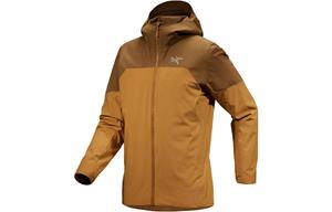 Arcteryx Протон ветрозащитная и дышащая ветровка для мужчин, Yukon Yellow/Relic Brown/Yukon/Relic