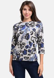 Джемпер Bicalla MIT ANIMAL-PRINT, Silver Blue/Blue