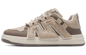 Кеды мужские, обувь для скейтбординга низкая коричневый Warrior