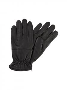 Camel Active Кожаные перчатки черного цвета
