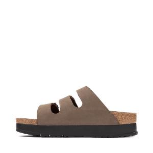 Сандалии Womens Papillio by Birkenstock Florida Flex Platform Slide Sandal, мокка