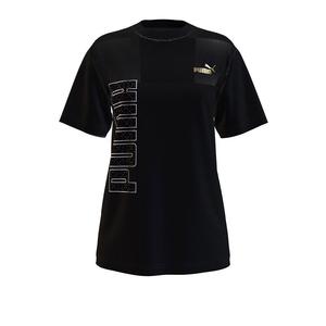 Футболка с коротким рукавом Puma Power Logo Love, черный