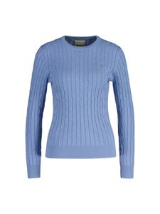 Светло-голубой вязаный свитер Gant