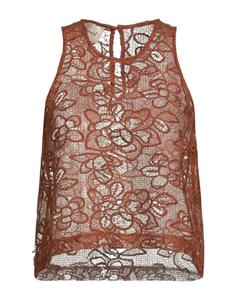 Топ Mariuccia, коричневый