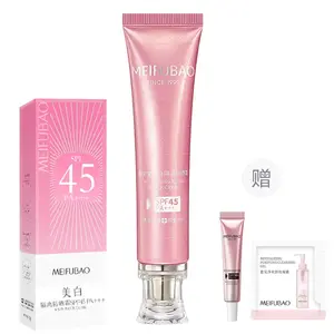 Универсальный праймер с осветляющим эффектом и солнцезащитой UV Protection, водостойкий и устойчивый к поту SPF50/PA+++ 40мл+150мл SINCE 1999