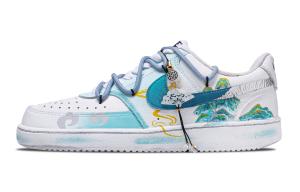 Nike Кроссовки для скейтбординга Court Vision 1 Low Top унисекс бирюзового цвета