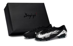 Nike Кроссовки Mercurial Vapor 16 Abrasion Resistant Soccer Shoes Unisex Black Silver