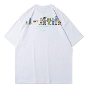 Футболка x свободная футболка с принтом Стивена Харрингтона Li-Ning, белый