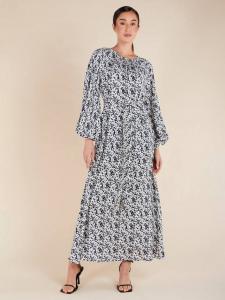 Макси-платье юки с поясом Aab, разноцветный