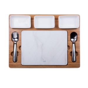 Набор для приготовления мороженого Toscana от Parlor Picnic Time, Brown