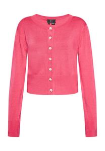 Вязаный кардиган faina Knit Cardigan, розовый