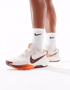 Кроссовки Running Reactx Pegasus Trail 5 белого и красного цветов Nike Running