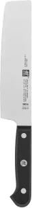 Нож Накири Zwilling Gourmet с острым лезвием, 16,5 см, черный