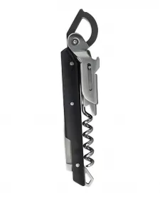 Комплект Open'n Preserve из штопора и вакуумного насоса Peugeot, черный