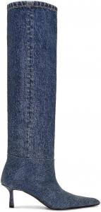 Женские ботфорты с острым носком, на каблуке-стилетто, свободного стиля, повседневная уличная мода Generic, B