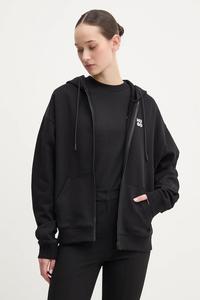 Хлопковая толстовка Hugo, черный