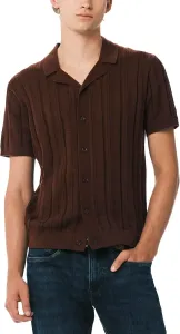 Мужской короткий рукав свитер-поло Buffalo David Bitton