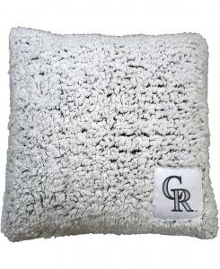 Подушка Морозные шерпы с изображением Скалистых гор Колорадо, 40 см x 40 см Logo Brands, No Color