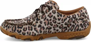 Женские мокасины-лодочки Twisted X, леопардовый принт