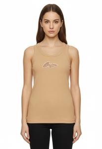 Топ BOSS Orange, бежевый