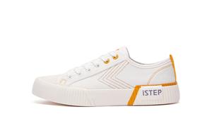 ISTEP Низкие парусиновые туфли мужские белые