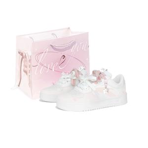 Женские скейтерские кроссовки Relaxed Abrasion Resistant Balance Low Top ANTA, розовый