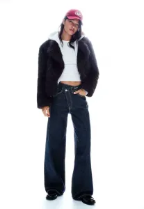 Широкие ноги Bershka, Royal Blue