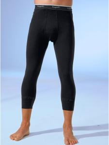 Брюки три четверти черного цвета Bugatti