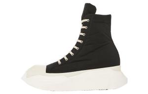Мужские кеды Rick Owens DRKSHDW на платформе, черно-белый