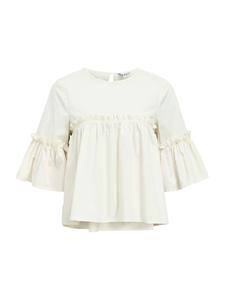 Блуза OBJECT, кремовый