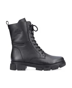 Закрытые ботильоны женские. Rieker, черный