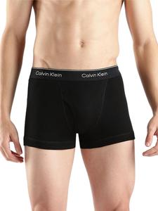 Calvin Klein мужские хлопковые классические трусы-боксеры, 3 шт., Black, Grey Heather, White
