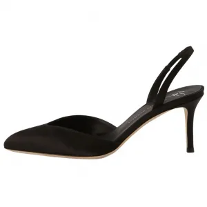 Туфли-лодочки из кожи с открытой пяткой Giuseppe Zanotti, Original Shoe Box Included