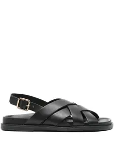 Сандалии Adelash с перекрестными ремешками Geox, черный