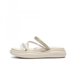 Тапочки-слайды женские, устойчивые к истиранию BELLE, Ecru