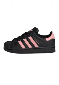 Кроссовки superstar ii унисекс Adidas Originals, Core Black Glow Pink Core Black