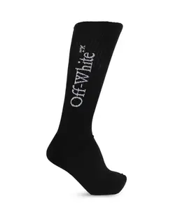 Носки с логотипом Off White, черный
