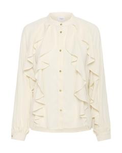 SAINT TROPEZ Рубашка 'SZOcilia' в цвете Ivory