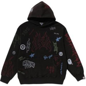 Мужская толстовка FW25 A Bathing Ape, черный