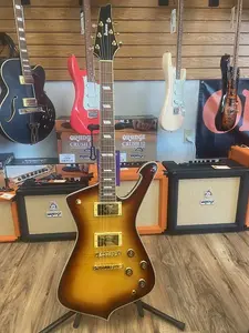 Ibanez IC420FM-VLS Iceman 2023 - настоящее время - Винный солнечный взрыв (Violin Sunburst)