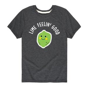 Футболка «Лаймовое чувство хорошего настроения» для мальчиков 8–20 лет Licensed Character, серый