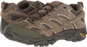 Мужские водонепроницаемые походные ботинки Merrell Moab 2, оливковый