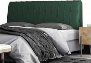 Подушка-подголовник для кровати LIANGJUN, противоударная подушка для поддержки поясницы и чтения, съемное моющееся покрывало, 5 цветов, на заказ (Цвет: зеленый, Размер: 140 см x 10 см x 60 см) CHIAPERINI, Green