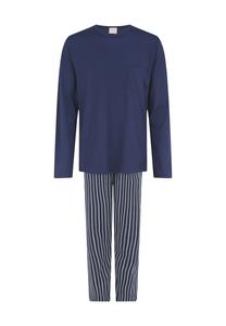 Пижама длинная, с нагрудным карманом mey, цвет Neptune