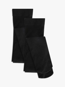Детские колготки John Lewis из смесовой шерсти, 2 шт., черные