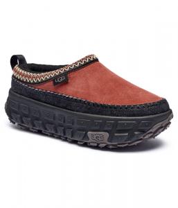 Кожаные тапочки рискованно рисковать Ugg, коричневый