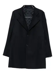 Пальто на пуговицах Tagliatore, синий