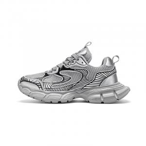 Низкие массивные кроссовки мужские AGSDON, Black Mesh