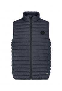 Куртка Sublevel MIT HOHEM KRAGEN UND REISSVERSCHLUSS, Blau/Blue Denim