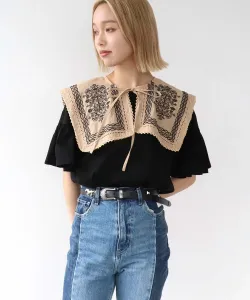 Пояс с мотивами «Три четверки времени/Вестерн» Three Four Time, цвет Black